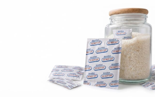 Absorvedor de oxigênio para alimentos aumenta a durabilidade dos alimentos.